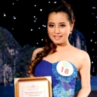 Nguyễn Hải Yến đăng quang tại Cuộc thi Người dẫn chương trình hay nhất về Hạ Long lần thứ III năm 2012